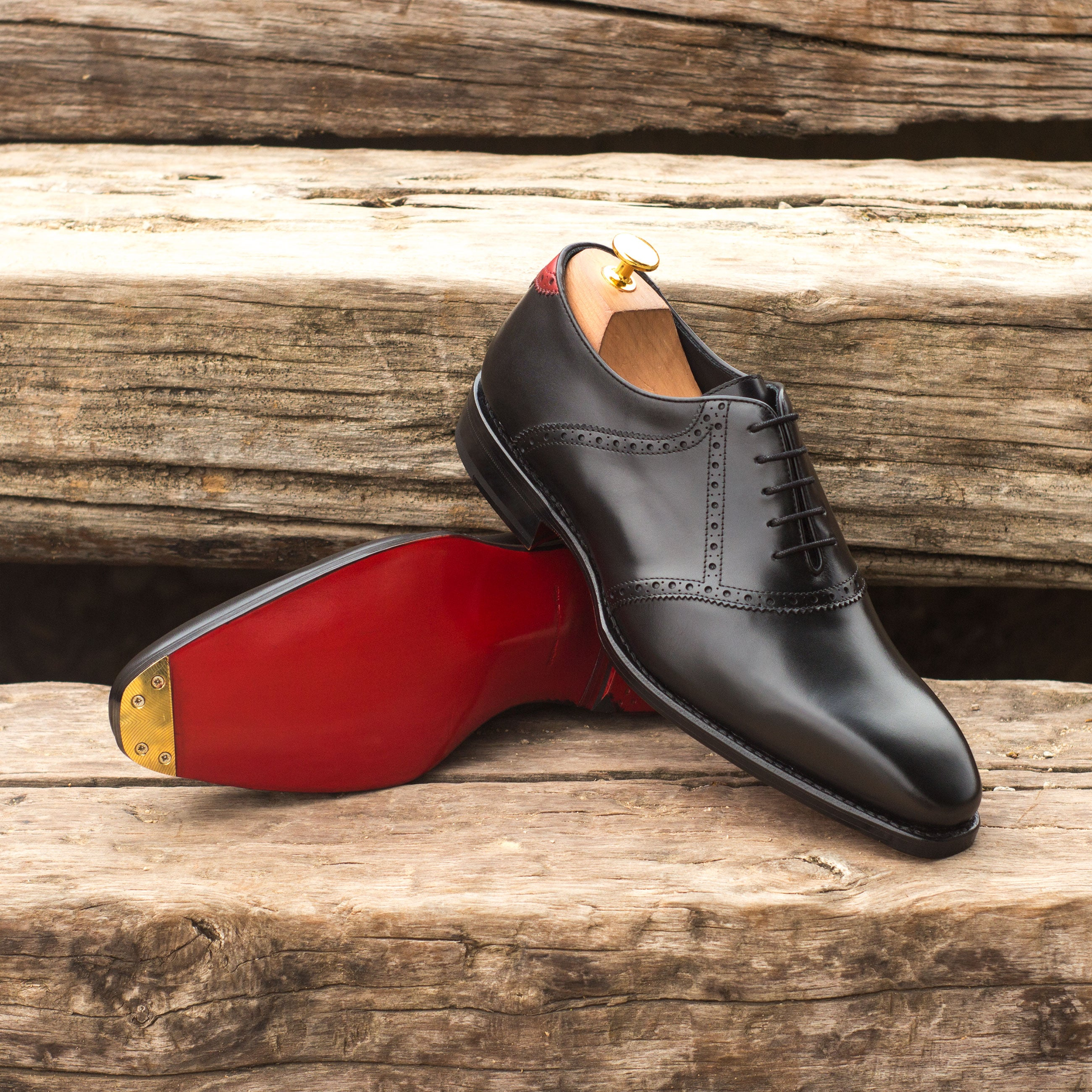 Arconya red bottoms oxford shoes