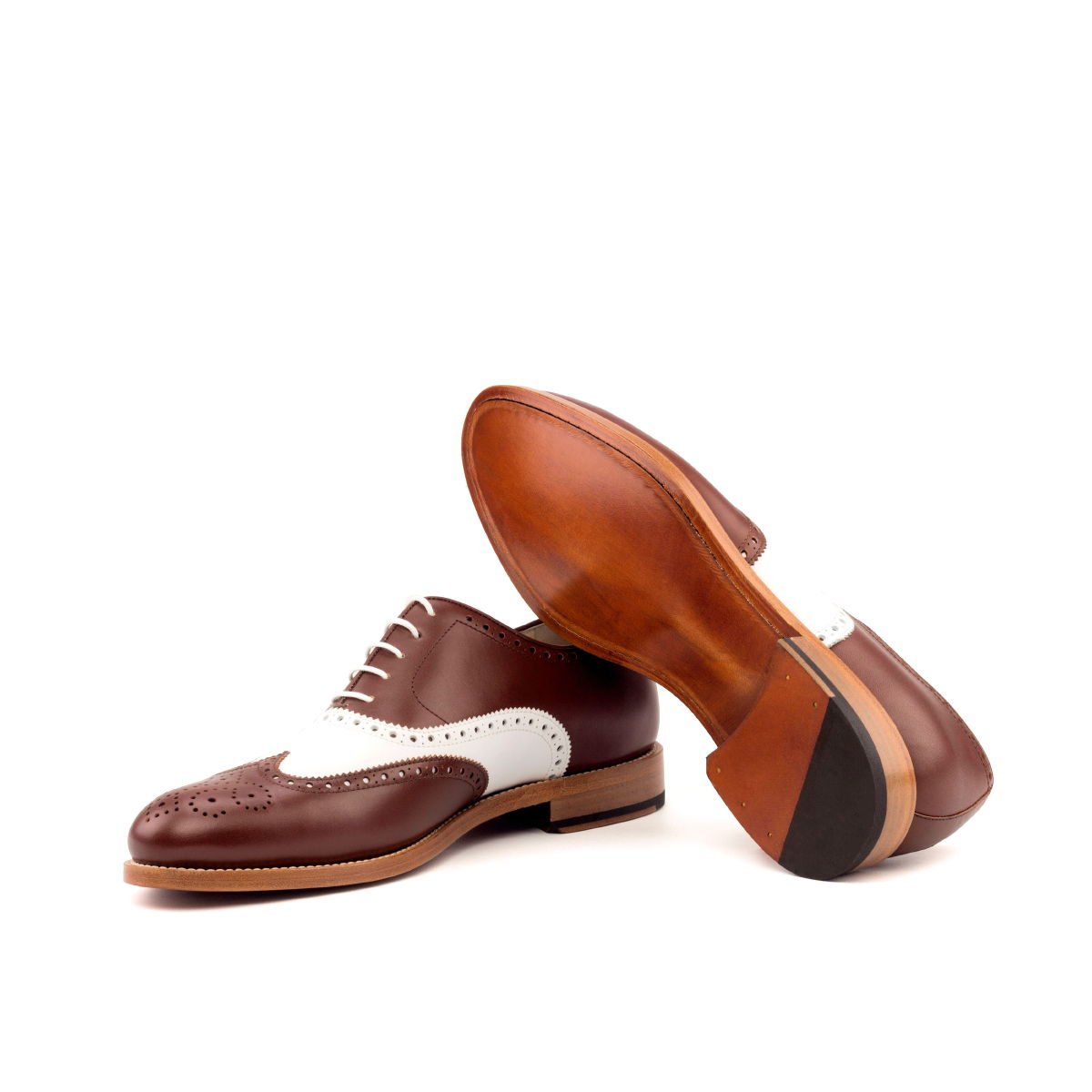 Verique - leather brogue Spectator shoes