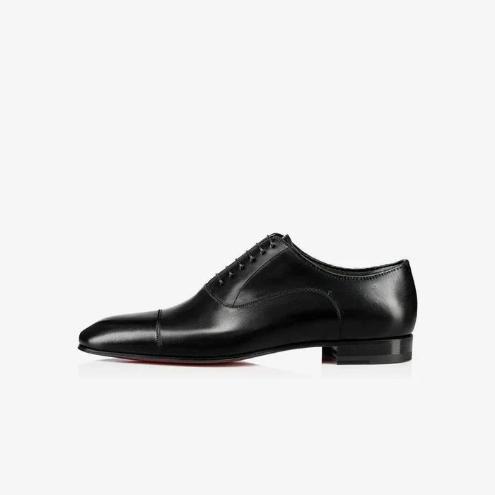Rozo2 - classic red bottoms sole leather oxford dress shoes
