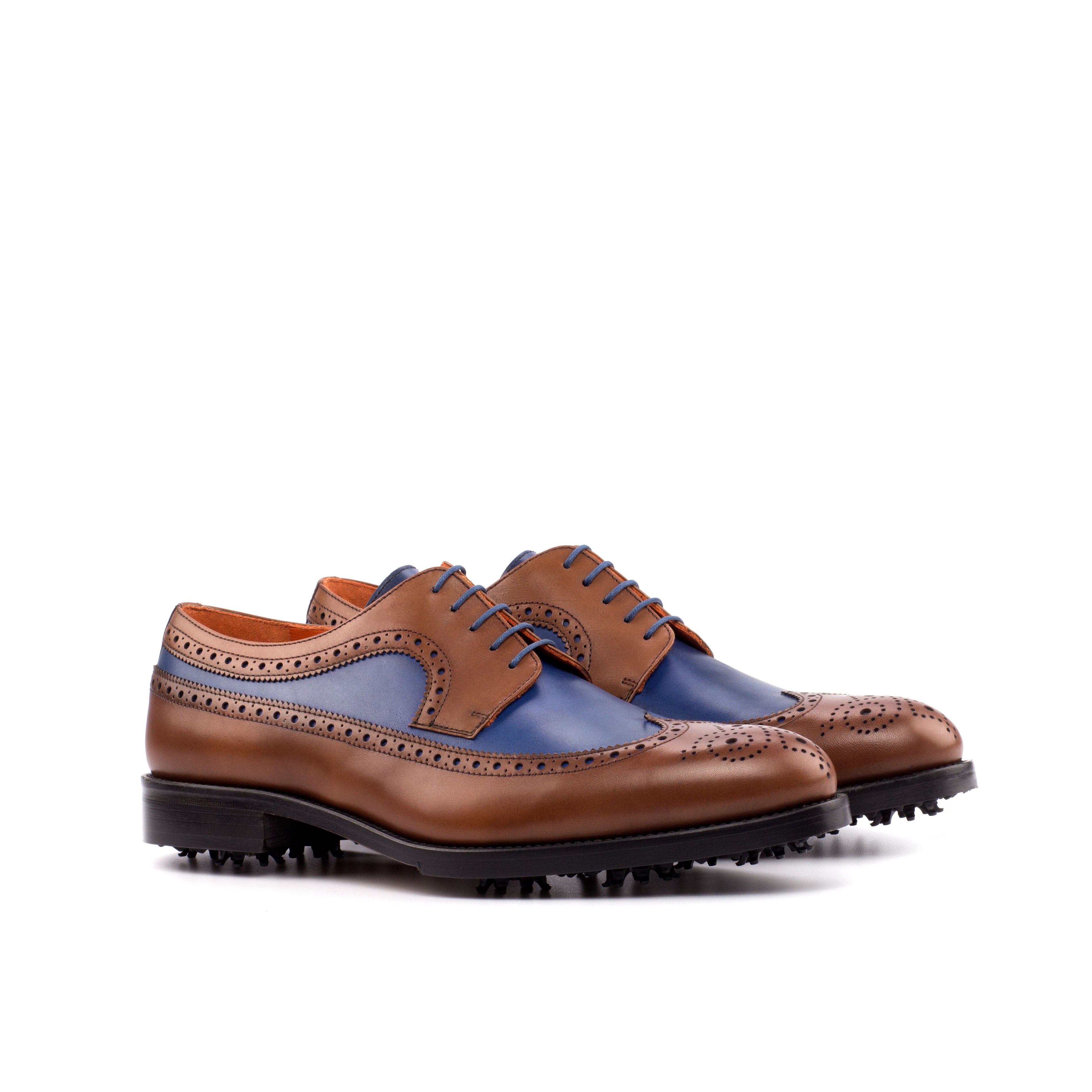 Fioravelle - Derby leather golf shoes