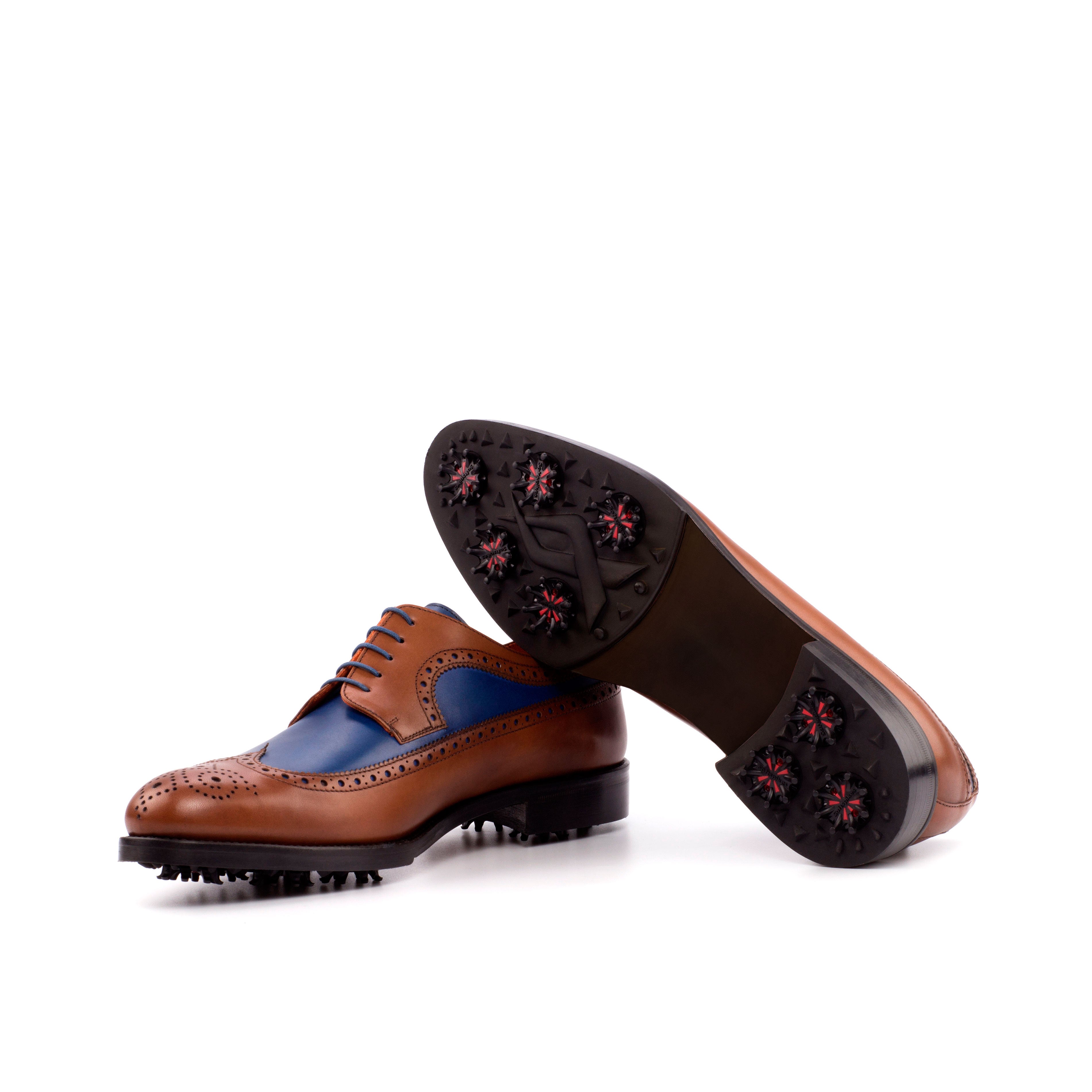 Fioravelle - Derby leather golf shoes