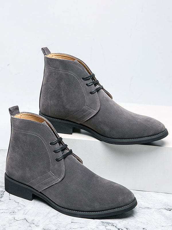 Clairevo - leather chukka boots for men