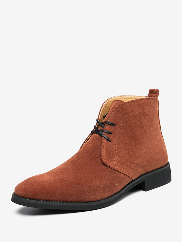 Clairevo - leather chukka boots for men