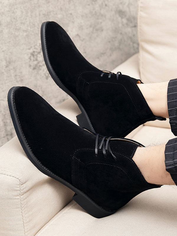 Clairevo - leather chukka boots for men