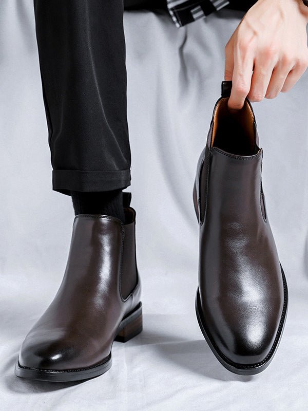 Galoria - leather chelsea boots for men