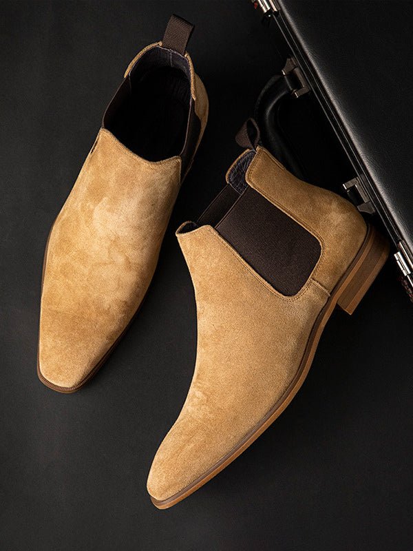 Vivenza - leather chelsea boots for men