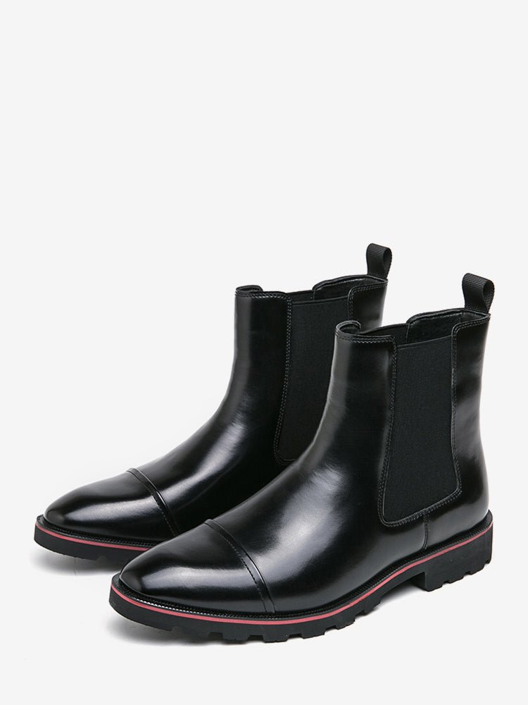 Lyrino - leather chelsea boots for men