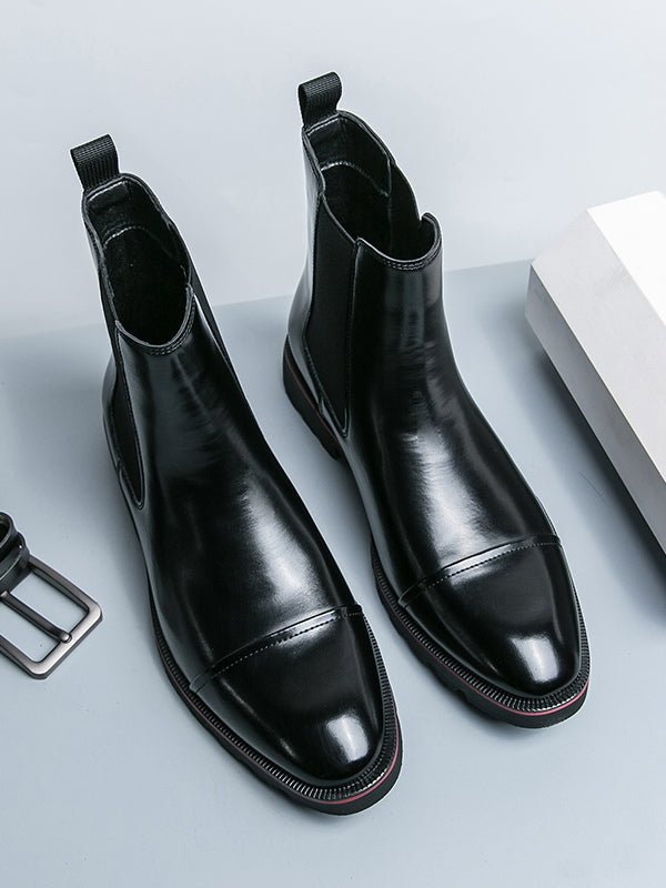 Lyrino - leather chelsea boots for men