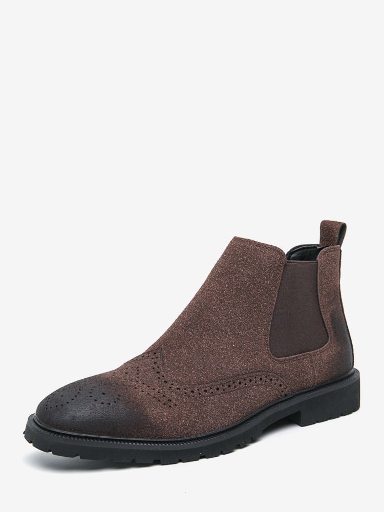 Ventesia - leather chelsea boots for men