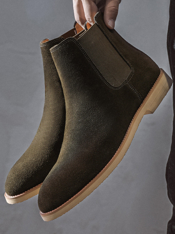 Ventenza - leather chelsea boots for men