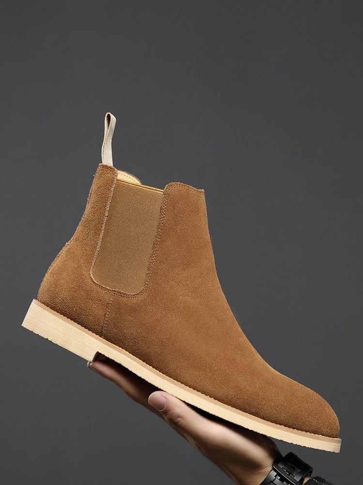 Ventenza - leather chelsea boots for men