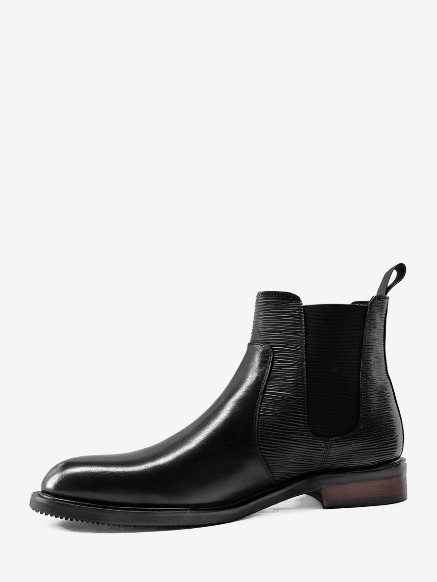 Clairetta - leather chelsea boots for men