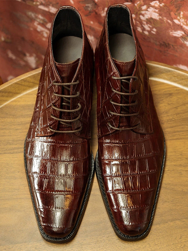 Galanta - leather chukka boots for men