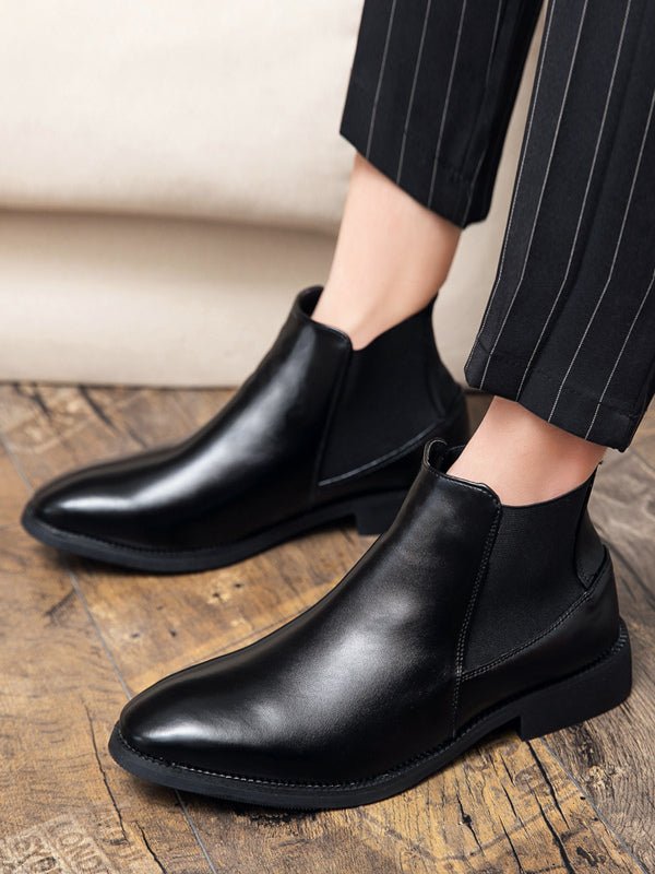 Rosavia - leather chelsea boots for men