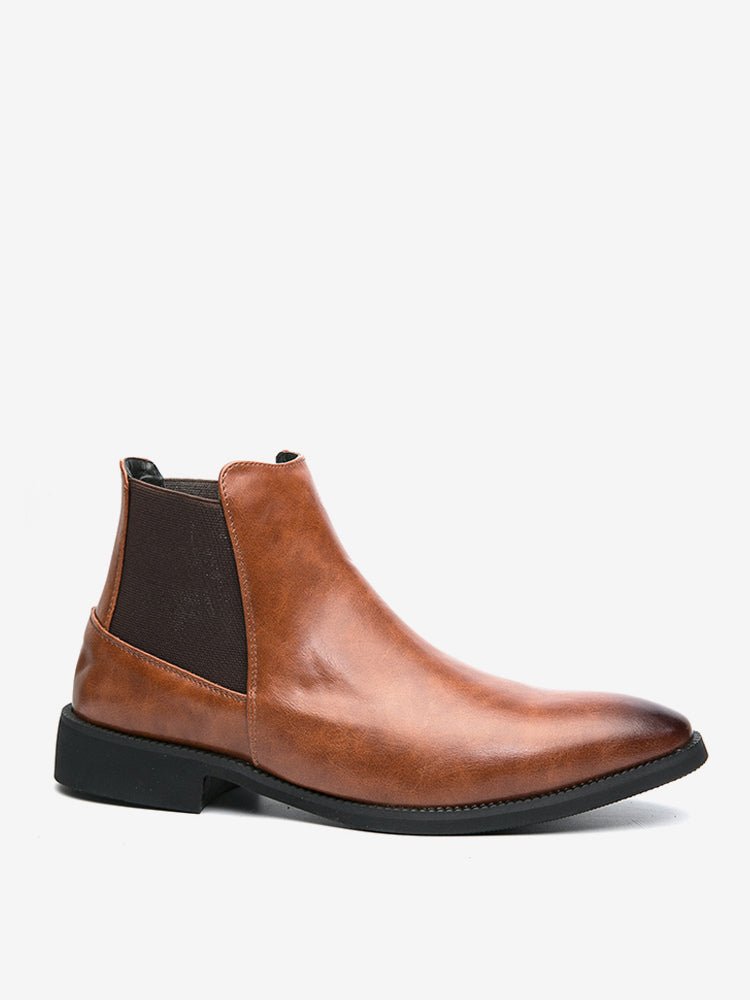 Rosavia - leather chelsea boots for men