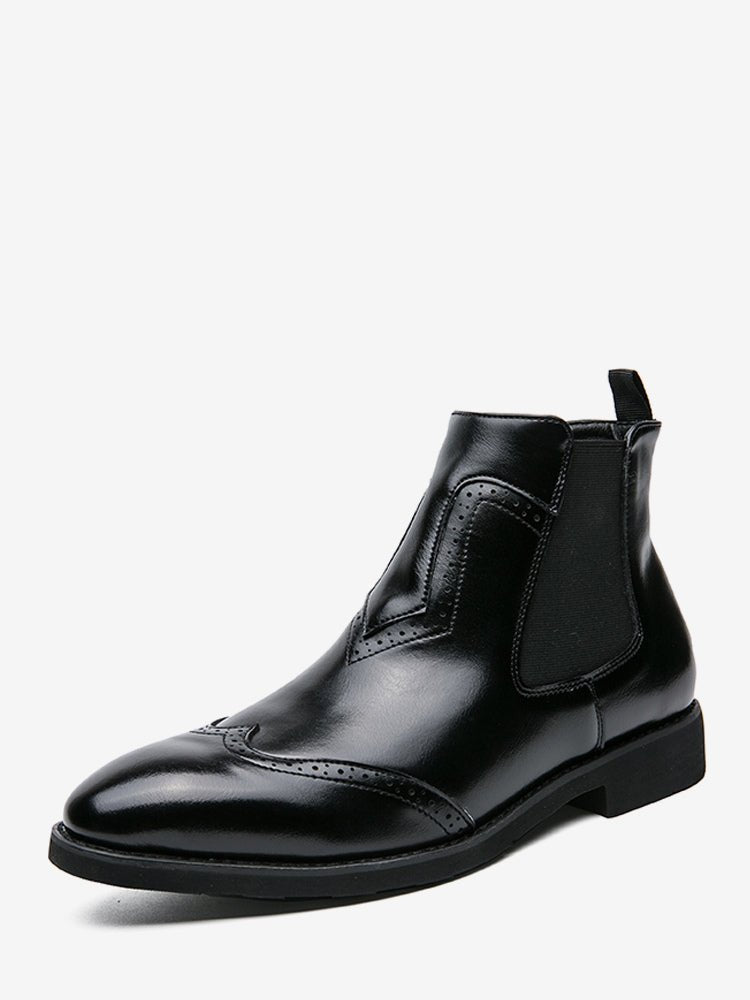 Ventoria - leather chelsea boots for men