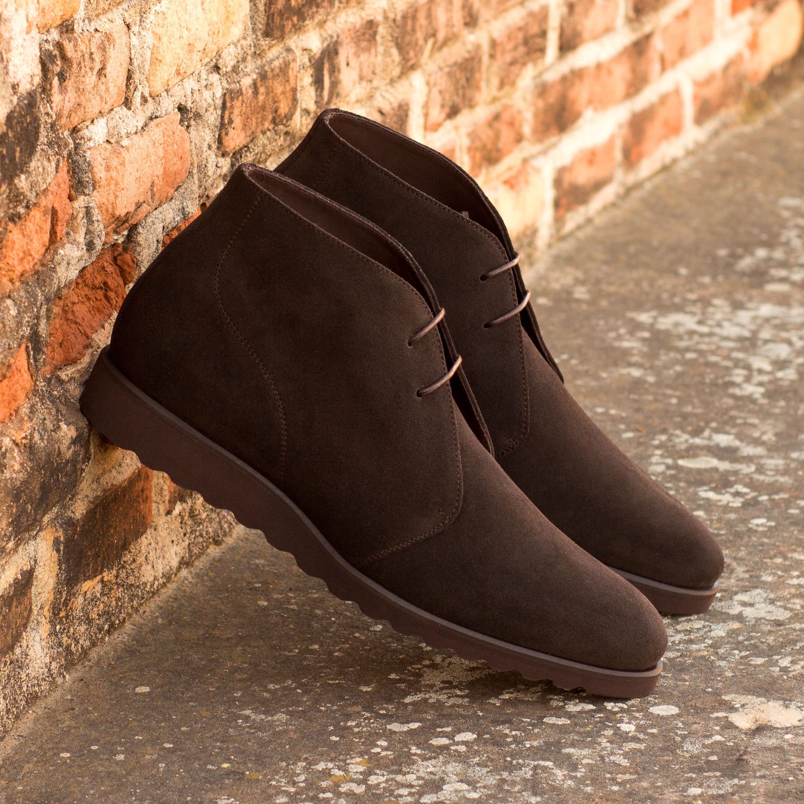 Luminara - Suede leather chukka boots