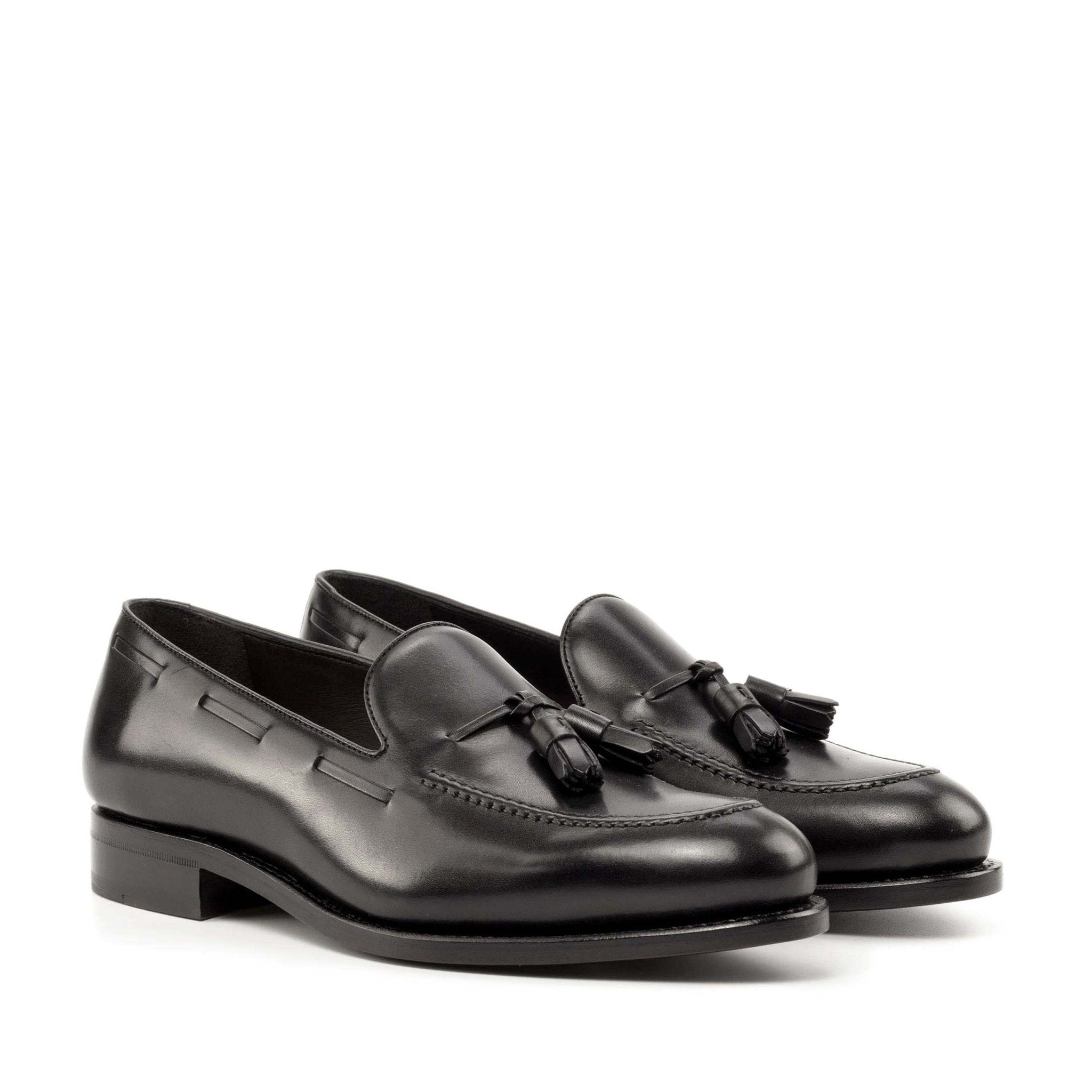 Men's Classic Black Dress Loafers shoes for office wear