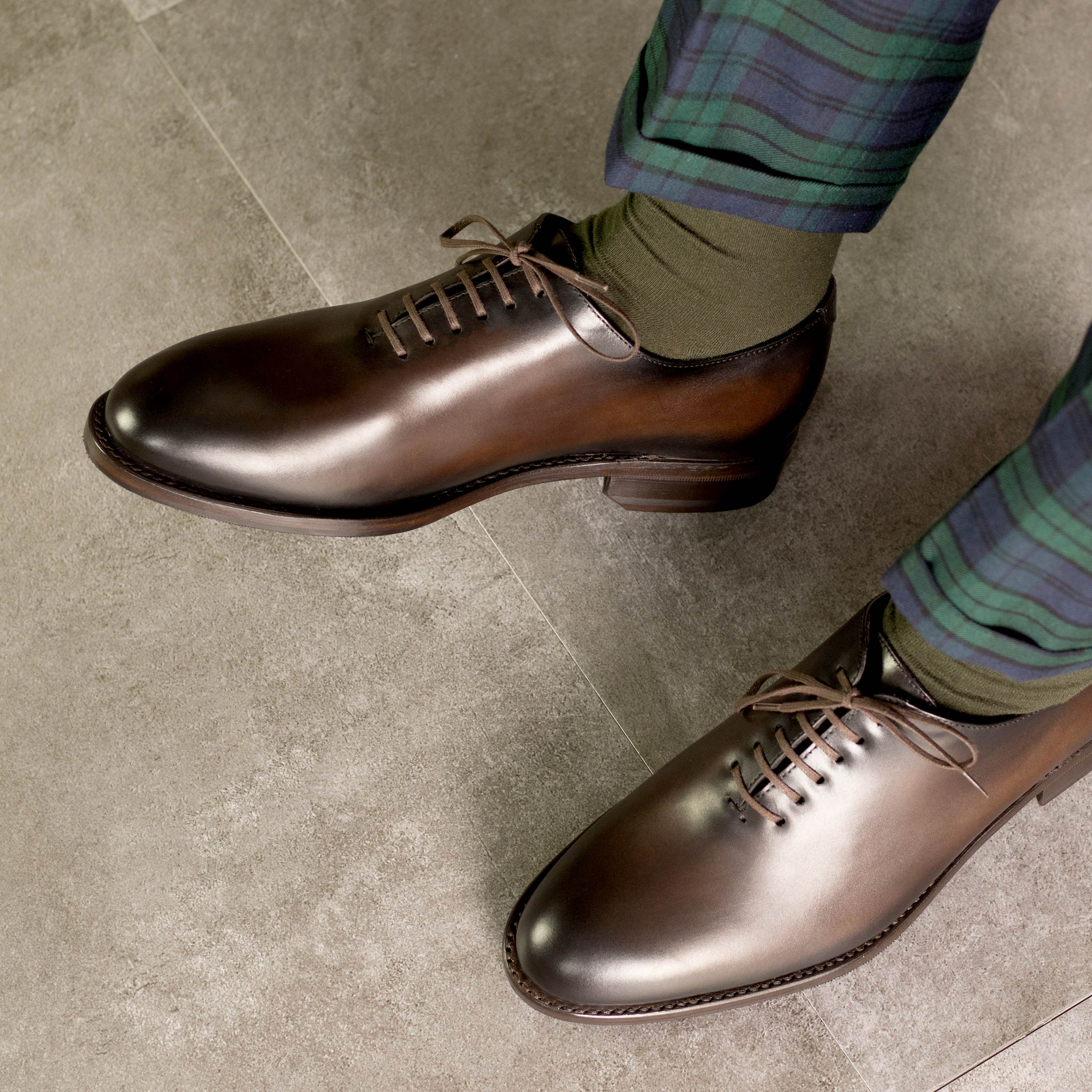 Ardito Original - Luxury leather oxford shoes (Red, green, burgundy, brown)