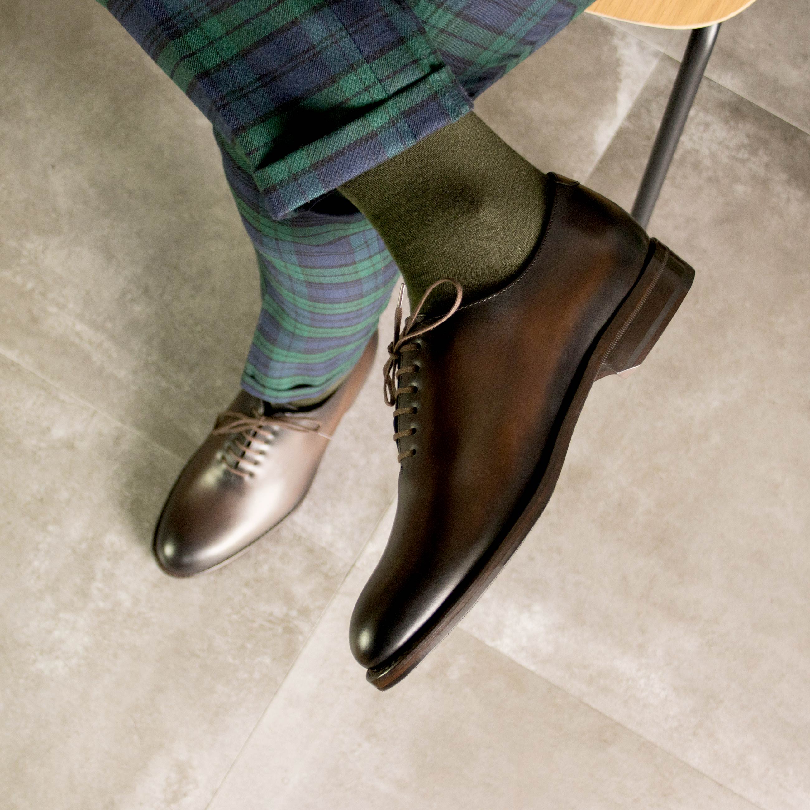 Ardito Original - Luxury leather oxford shoes (Red, green, burgundy, brown)