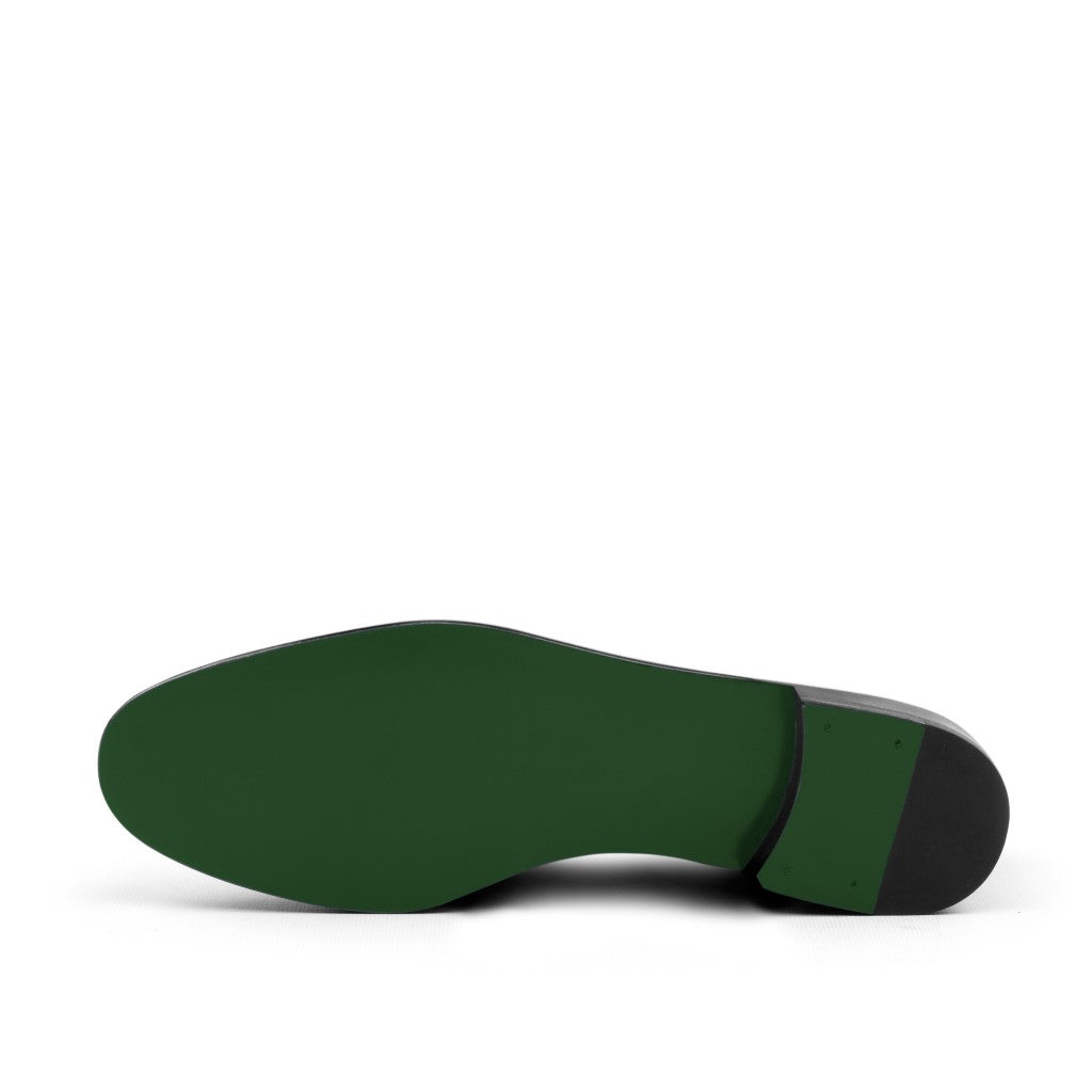 Verala - Classic two-tone Belgian loafers for men with linen upper