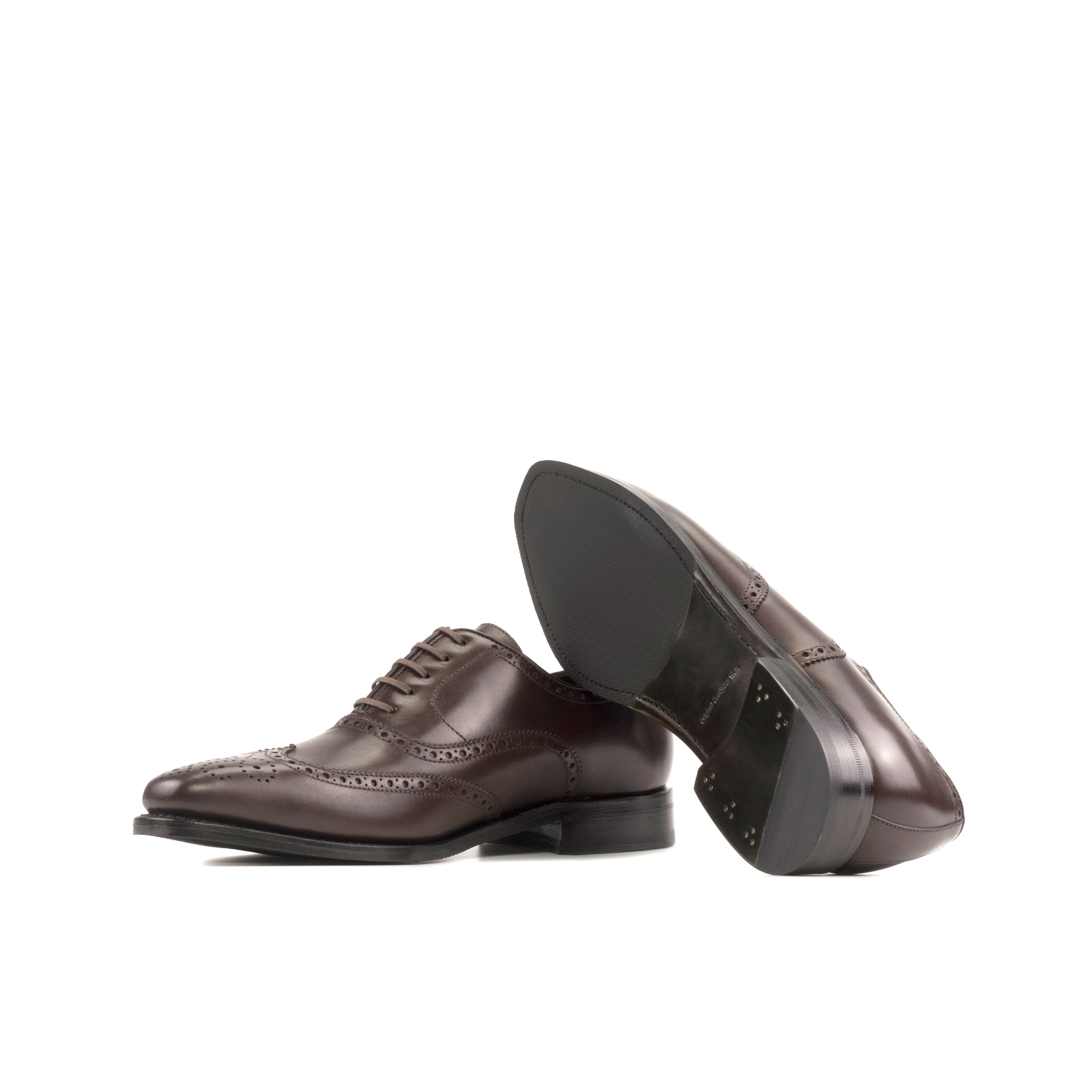 Tempo - Full brogue classic oxford dress shoes for men