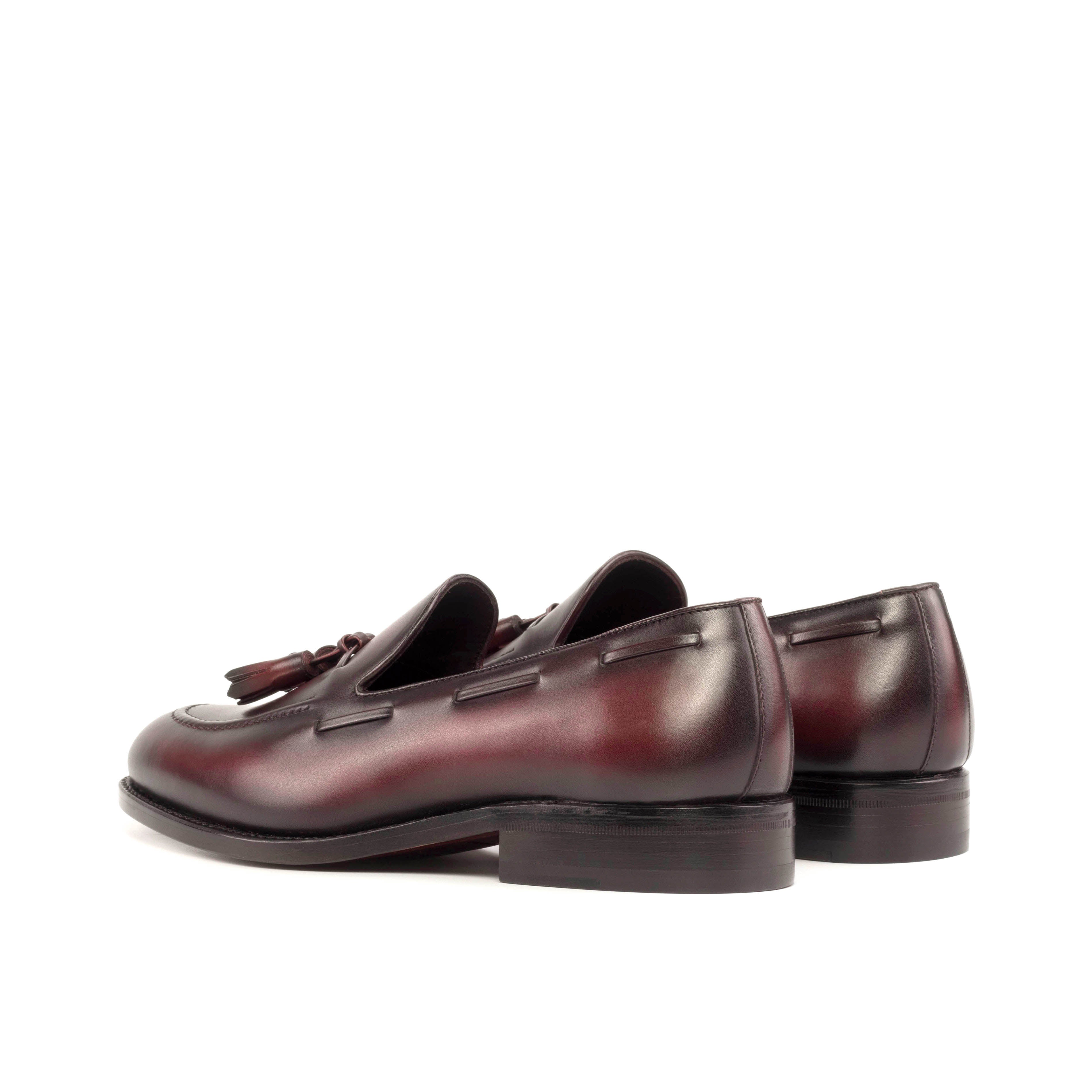 Lupo - Red bottoms sole classic leather loafers shoes for men