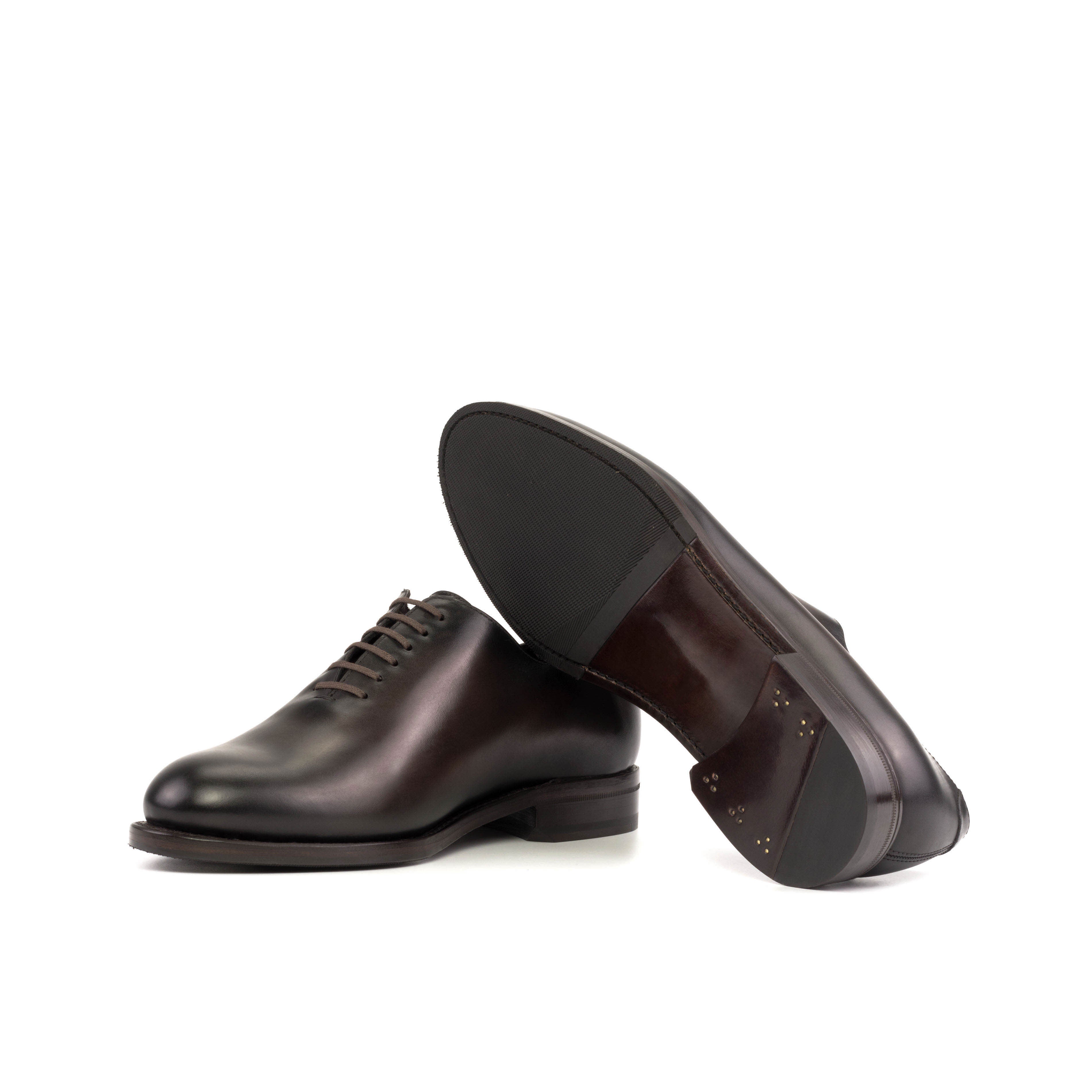 Raggio2 - Classic brown oxford whole cut office dress shoes