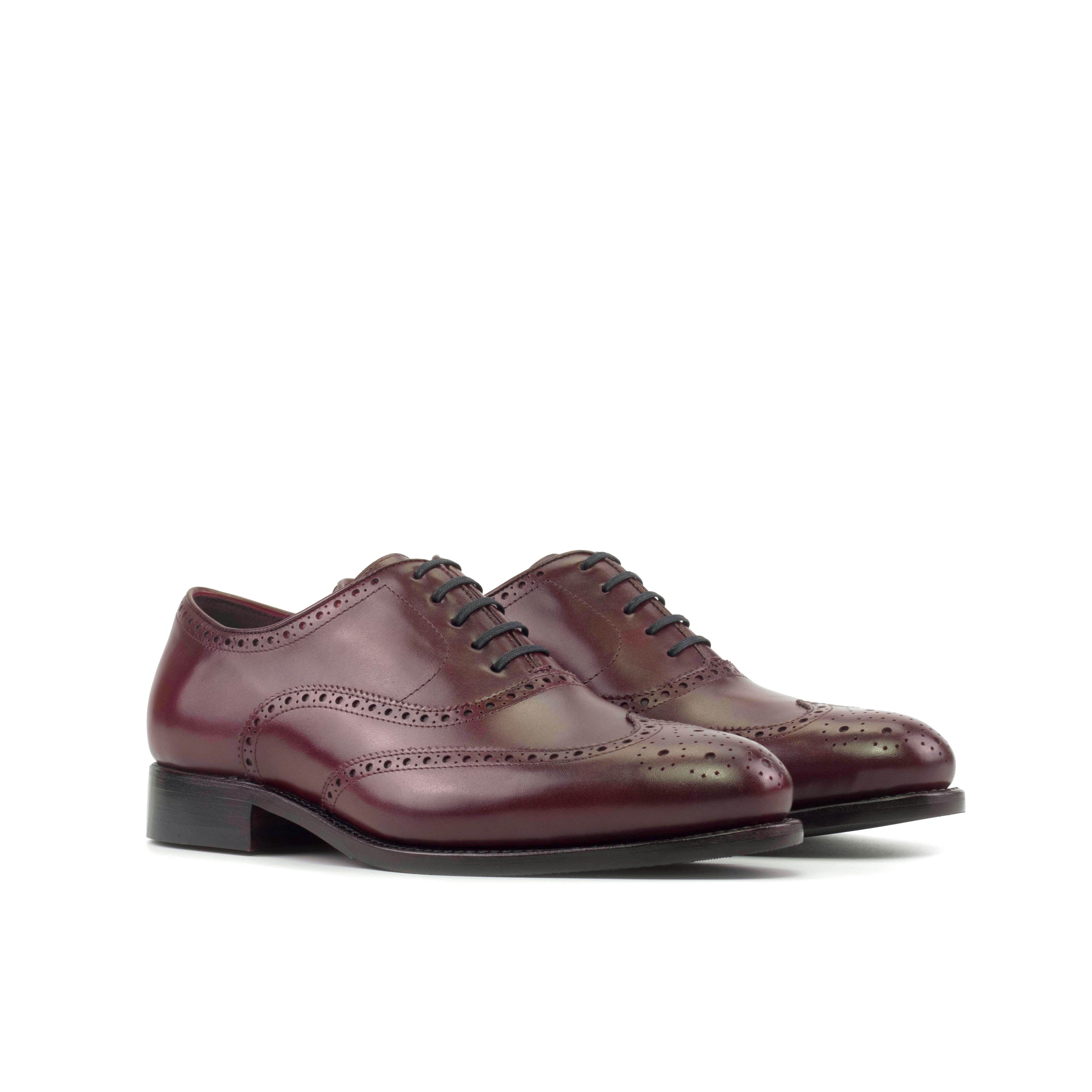 Tempo - Full brogue classic oxford dress shoes for men