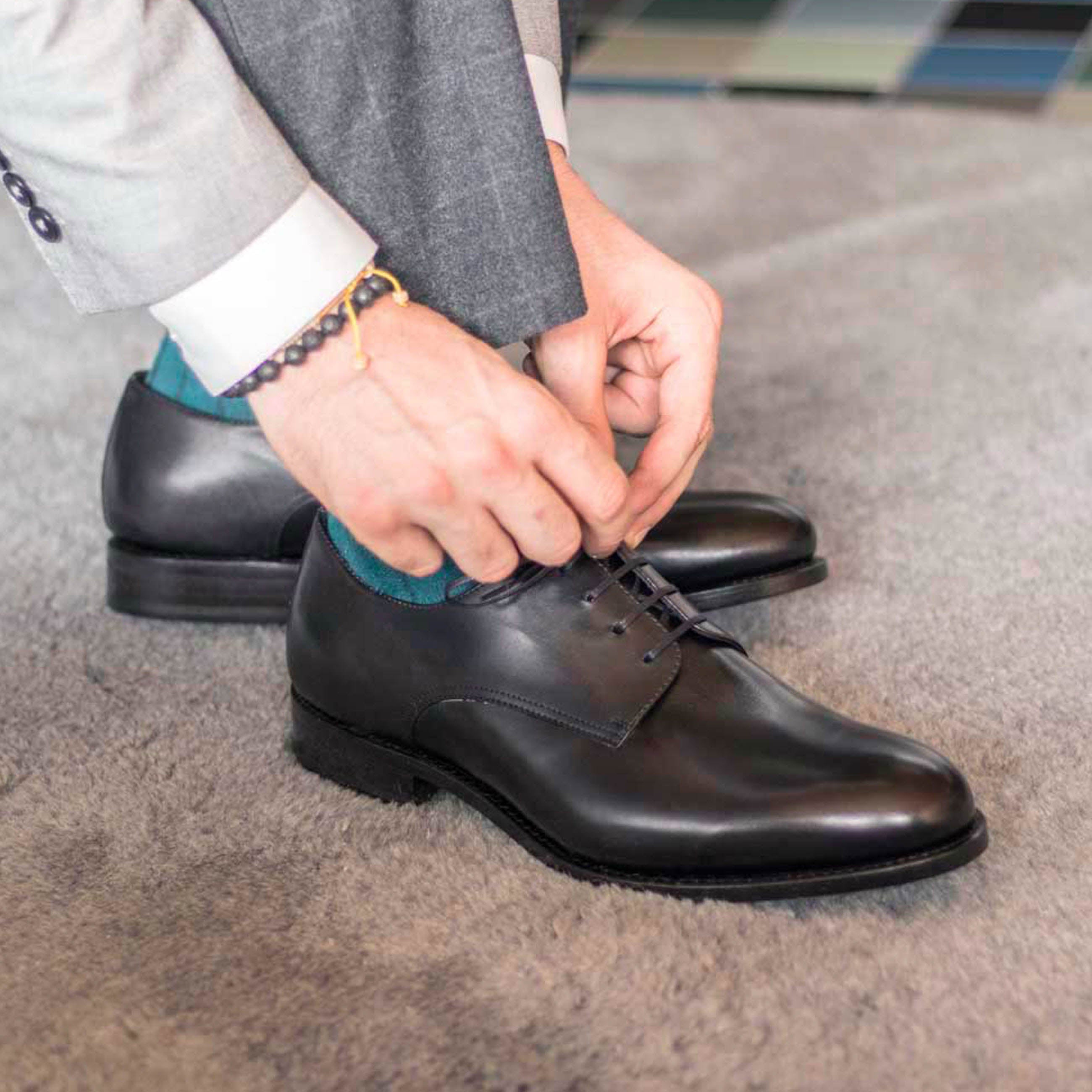 lavera - Classic derby office dress shoes for men