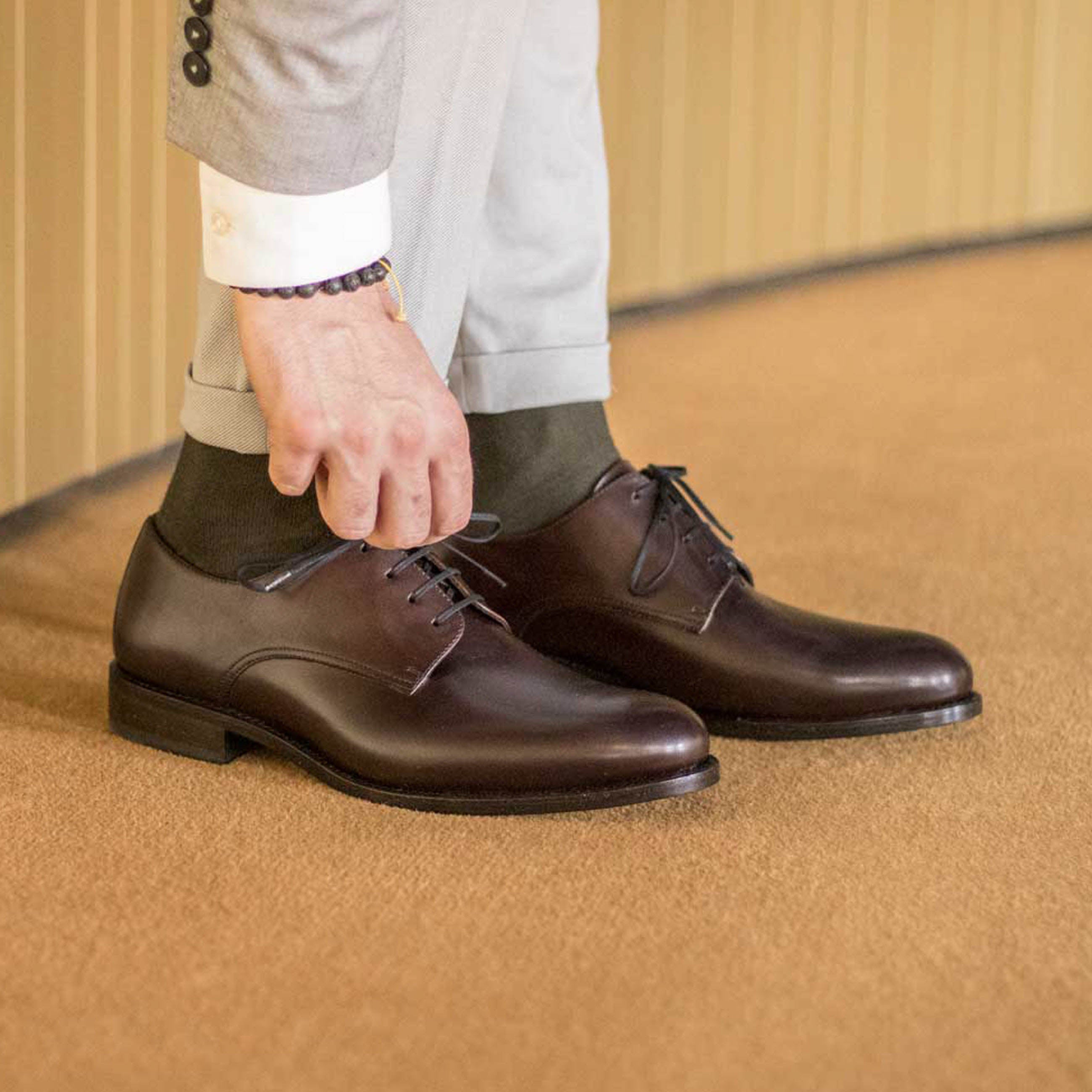 lavera - Classic derby office dress shoes for men