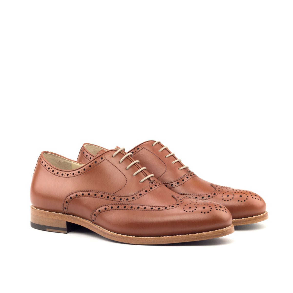 Coreira - leather brogue oxford shoes