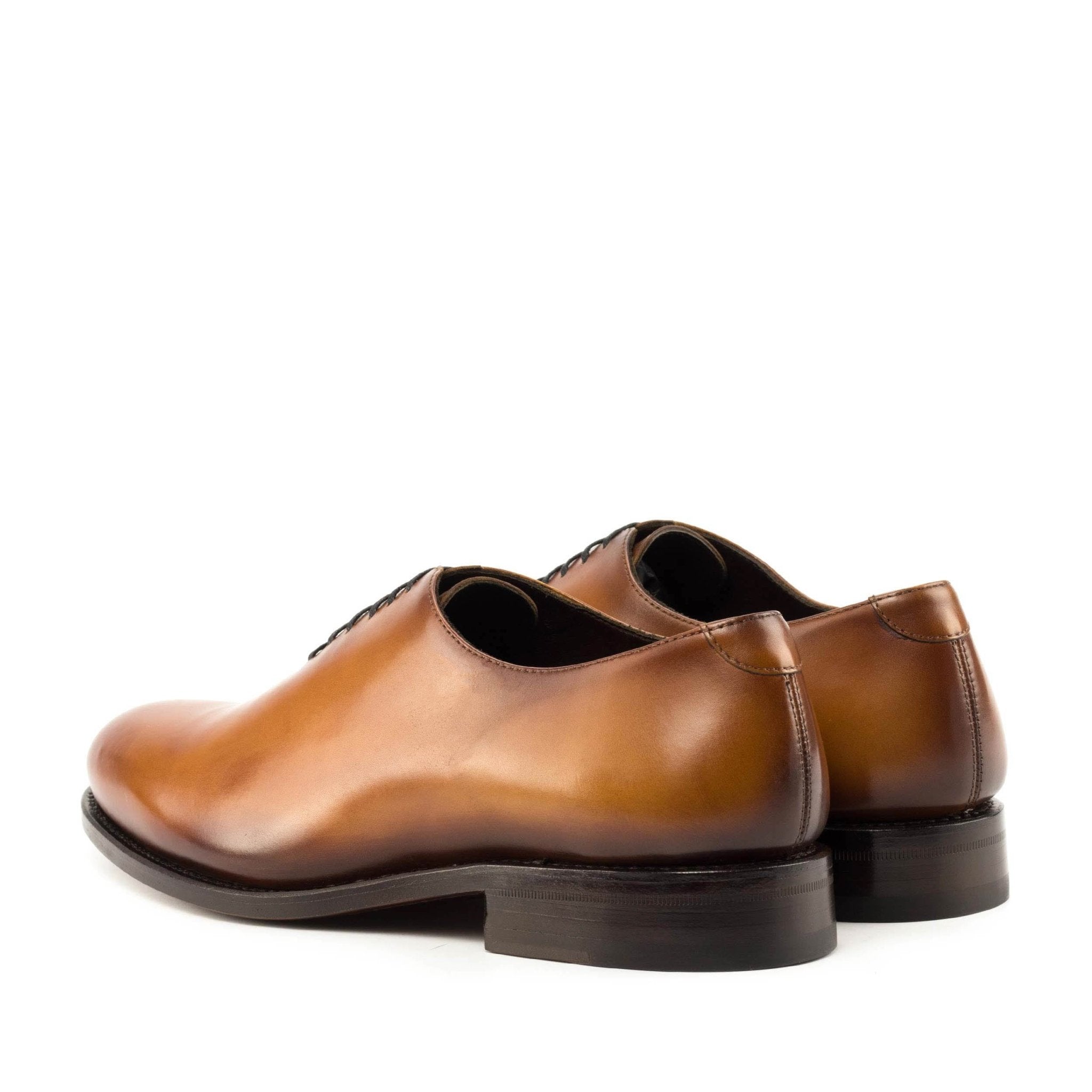 Raggio2 - Classic brown oxford wholecut dress shoes for men