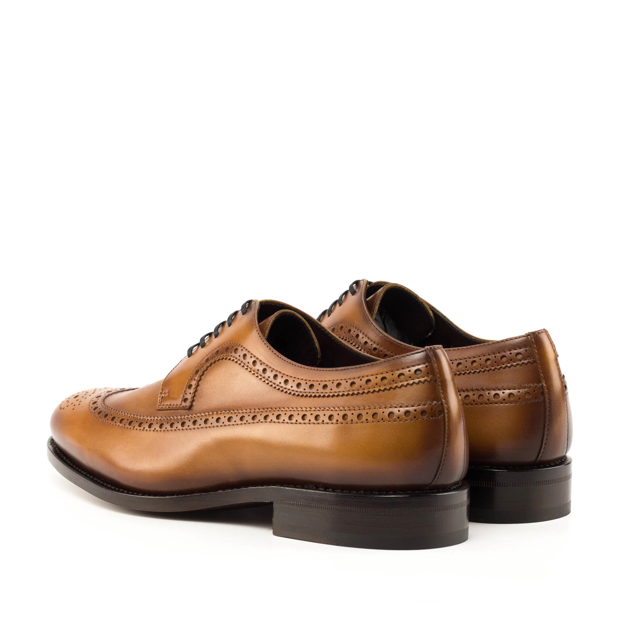 lavera 2 - Classic longwing blucher derby office dress shoes for men