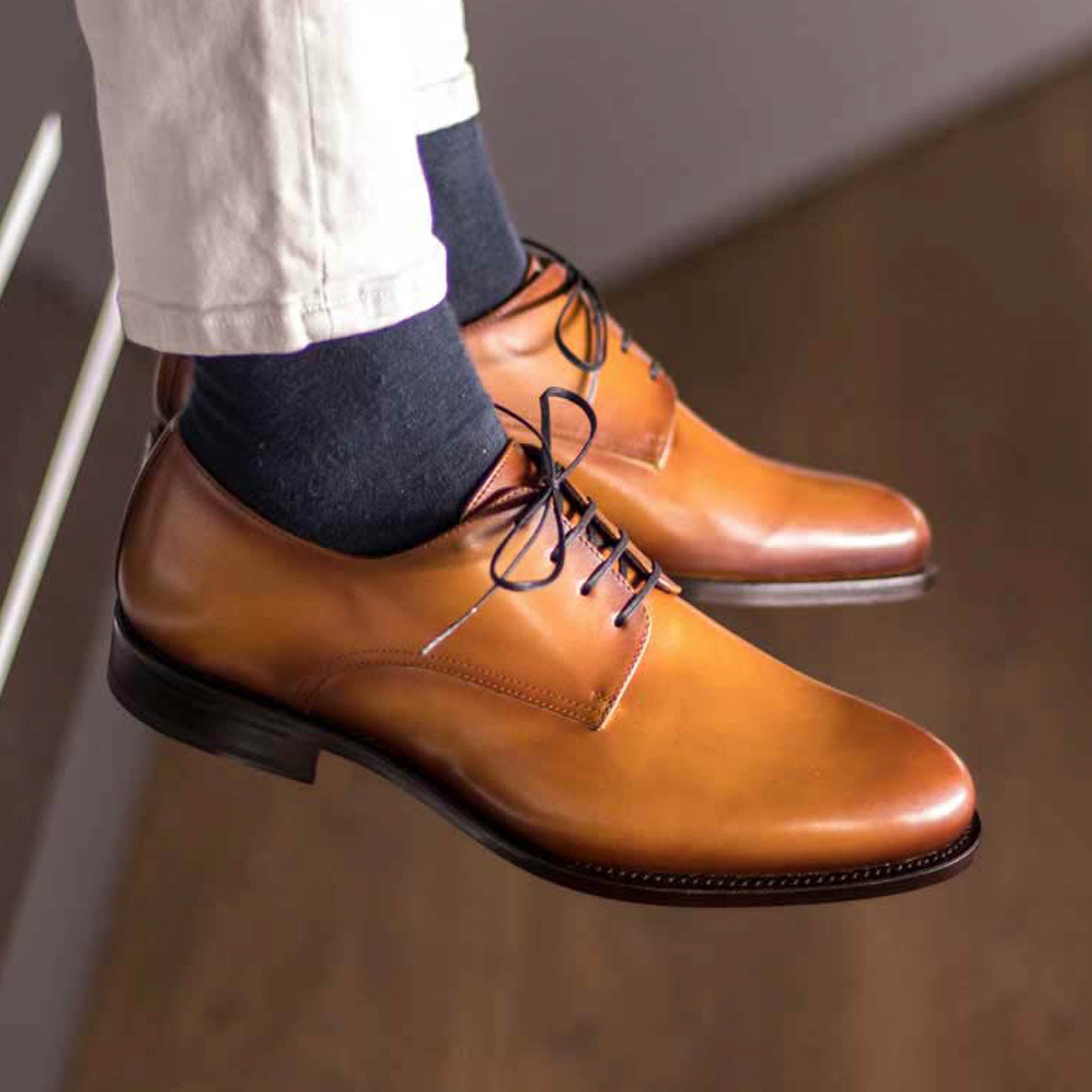 lavera - Classic derby office dress shoes for men