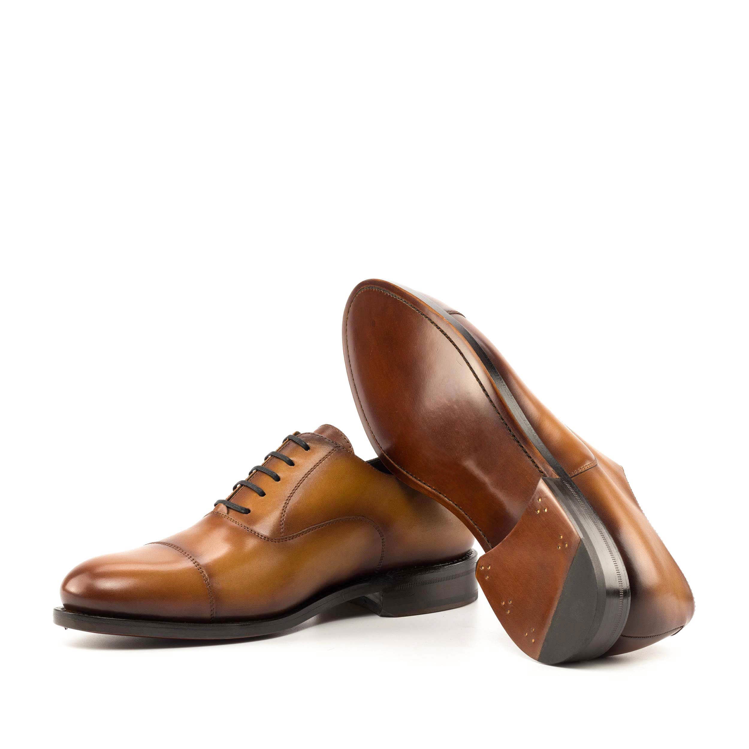 Ganza - Classic Genuine leather oxford office dress shoes for men