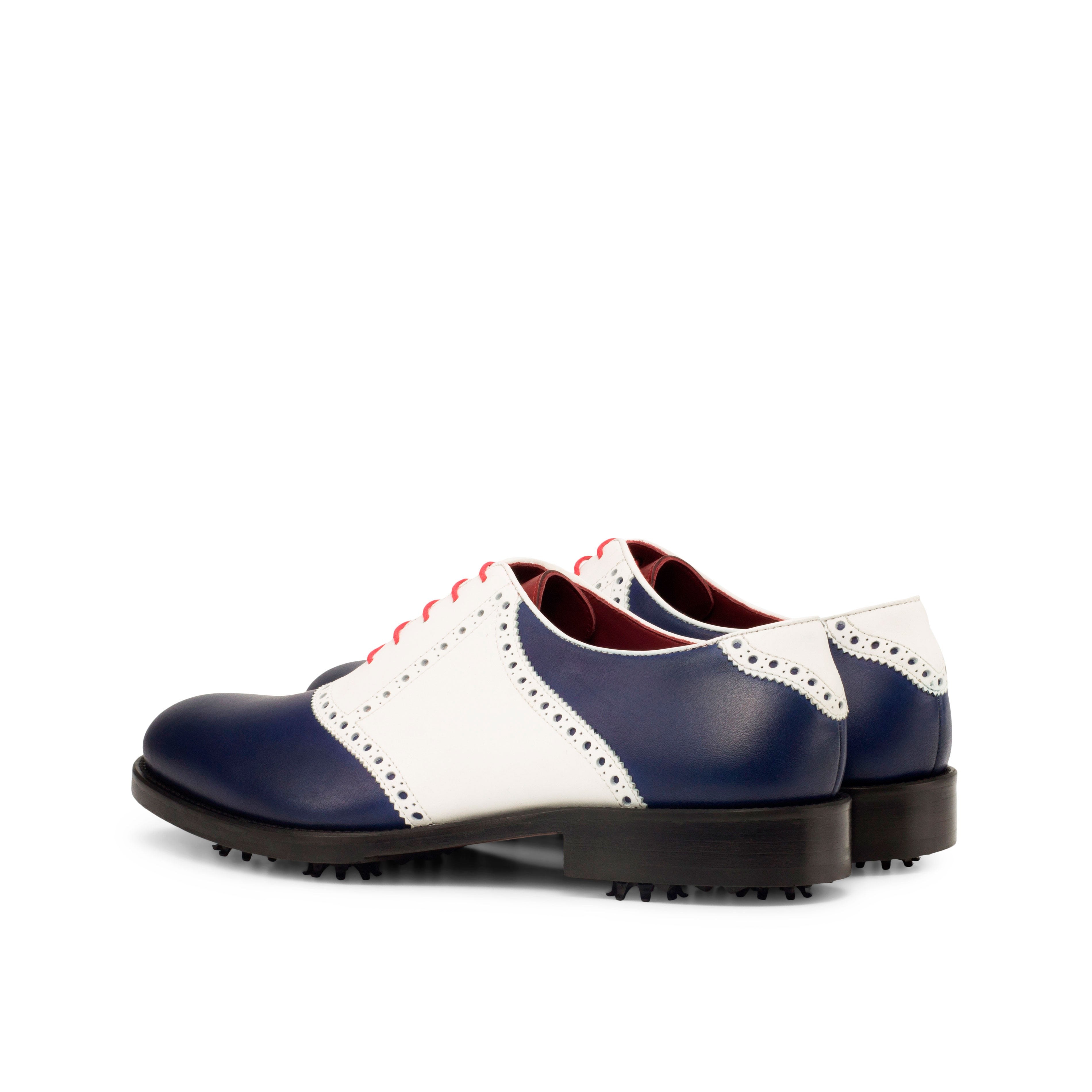 Ravara - leather saddle oxfords golf shoes