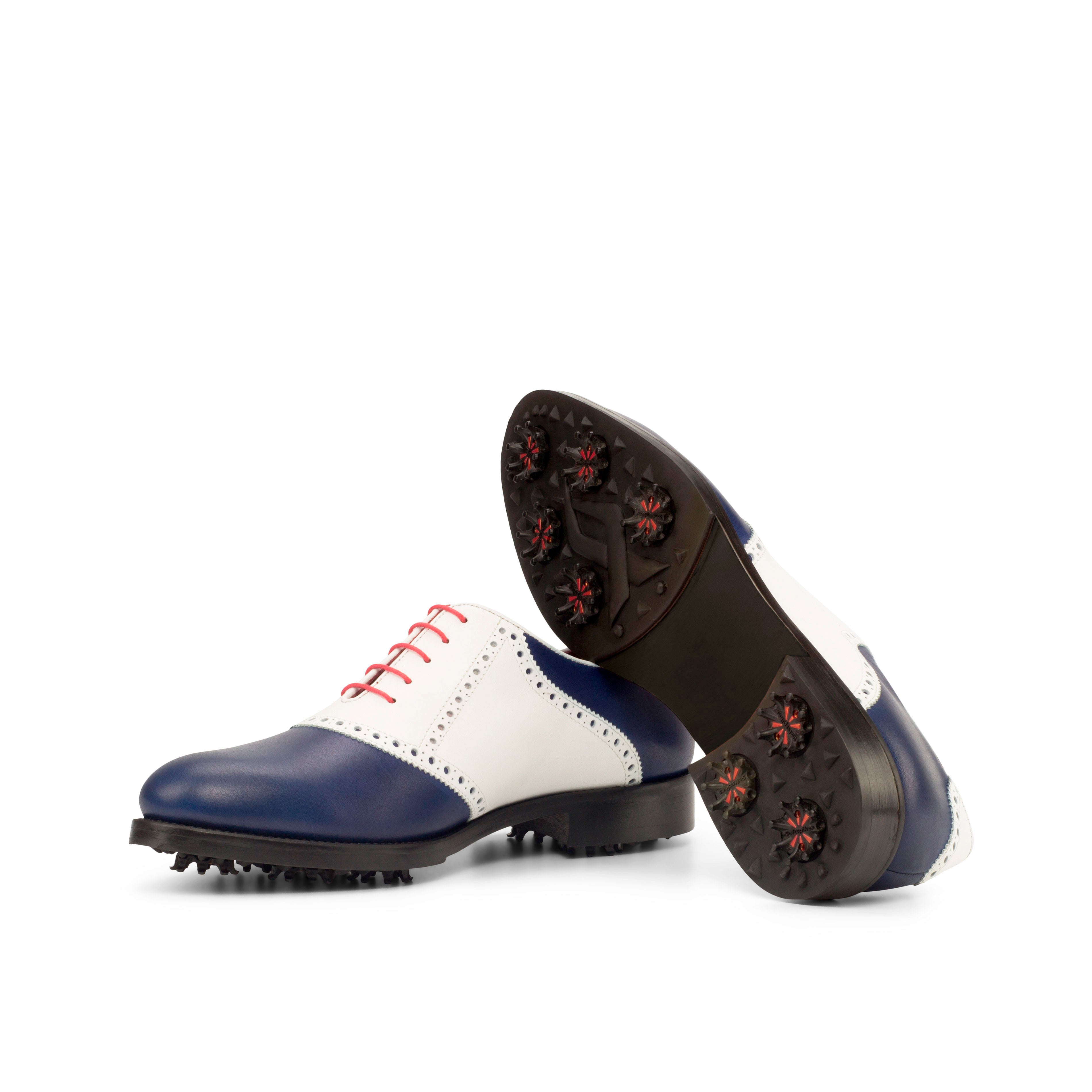 Ravara - leather saddle oxfords golf shoes