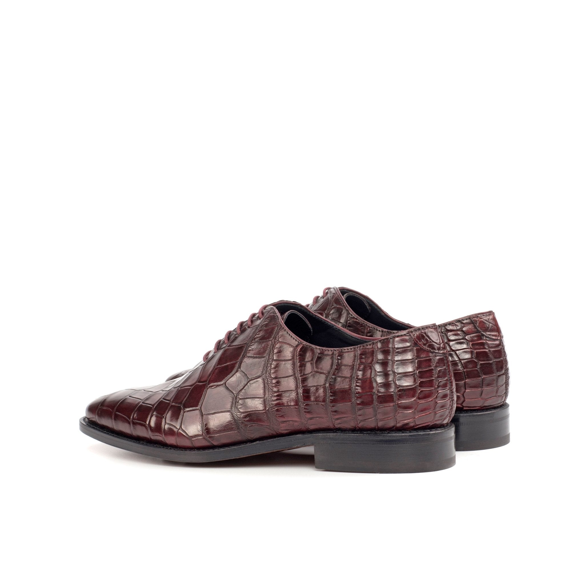 Loran - Exotic Alligator leather oxford dress shoes