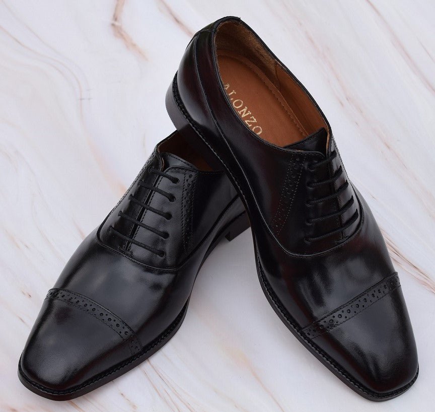 Roberto - Handmade Leather oxford dress Shoes