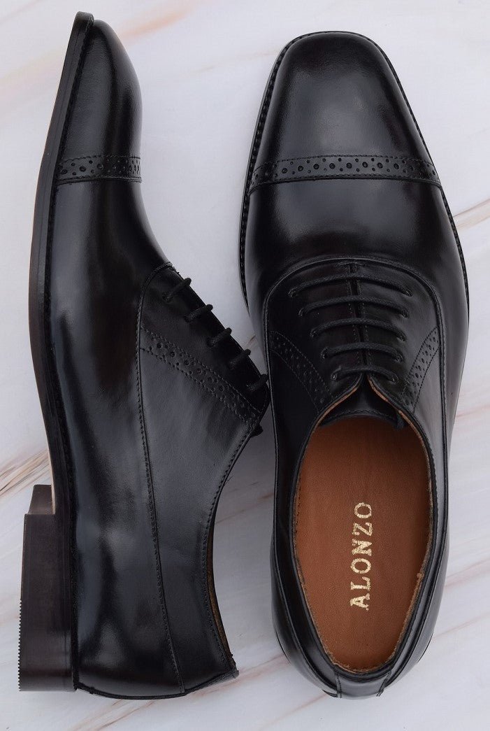 Roberto - Handmade Leather oxford dress Shoes