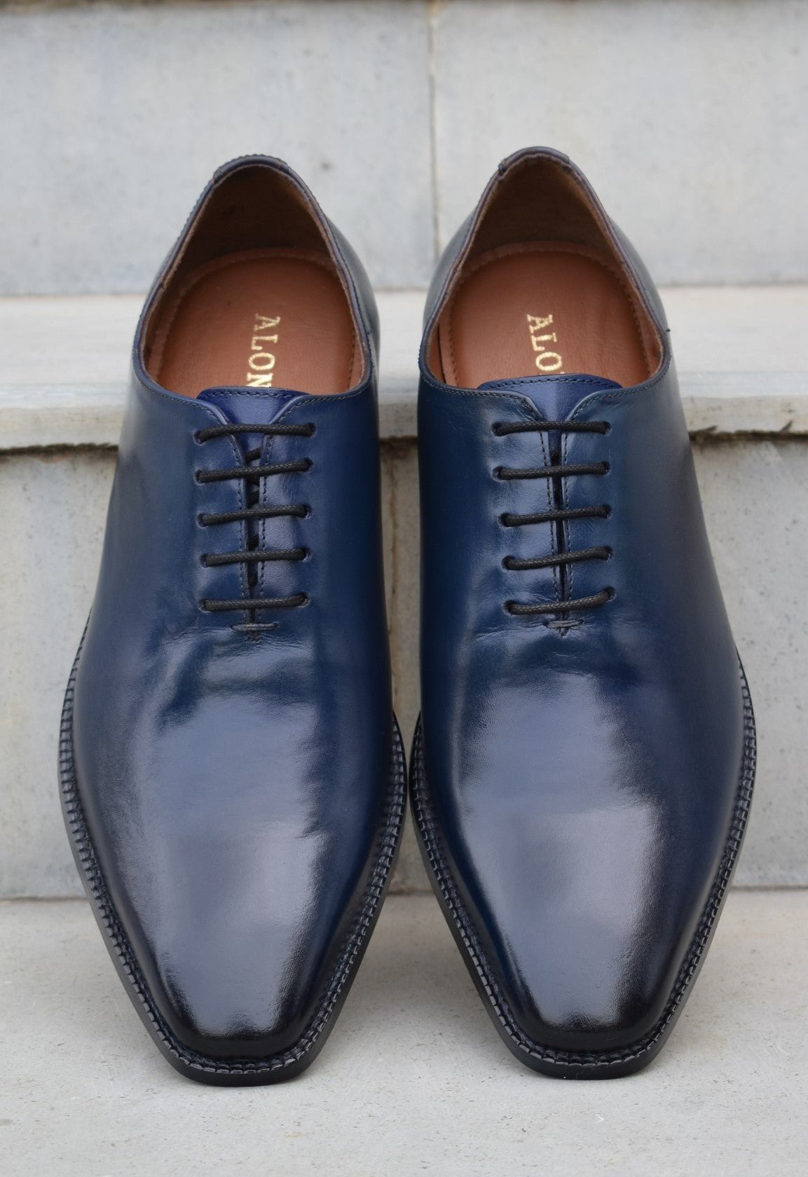 Grant4 - Whole cut leather oxford business Shoes