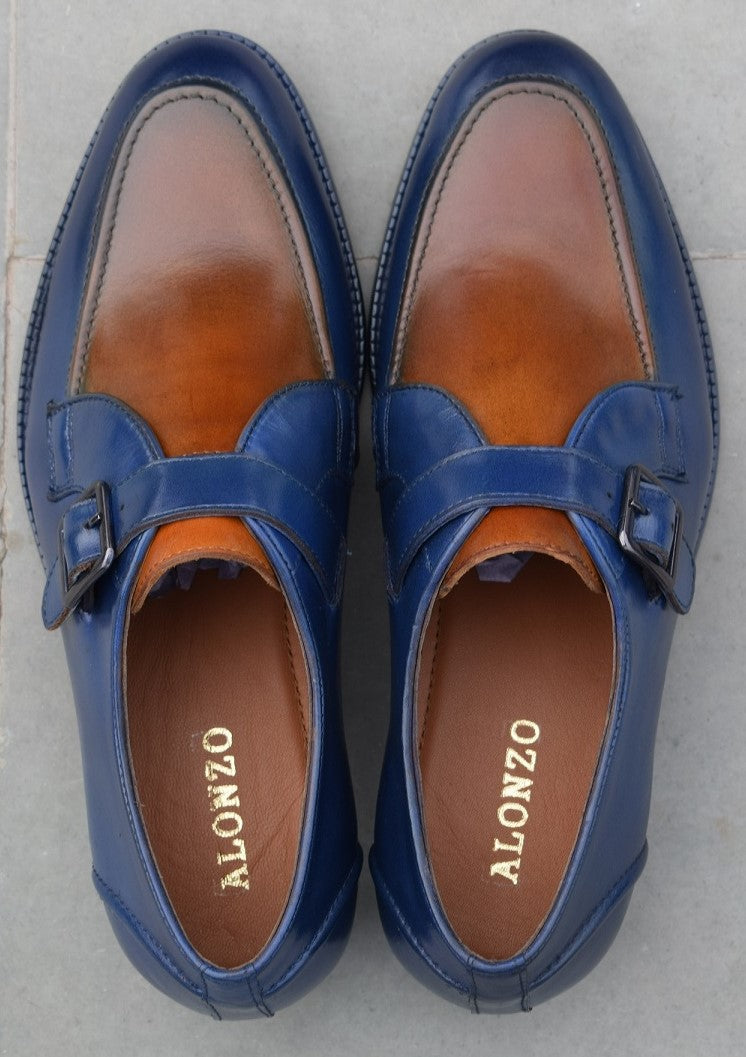Alexis - Handmade Luxury Monk Strap loafers