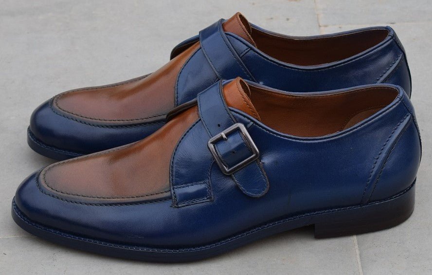 Alexis - Handmade Luxury Monk Strap loafers