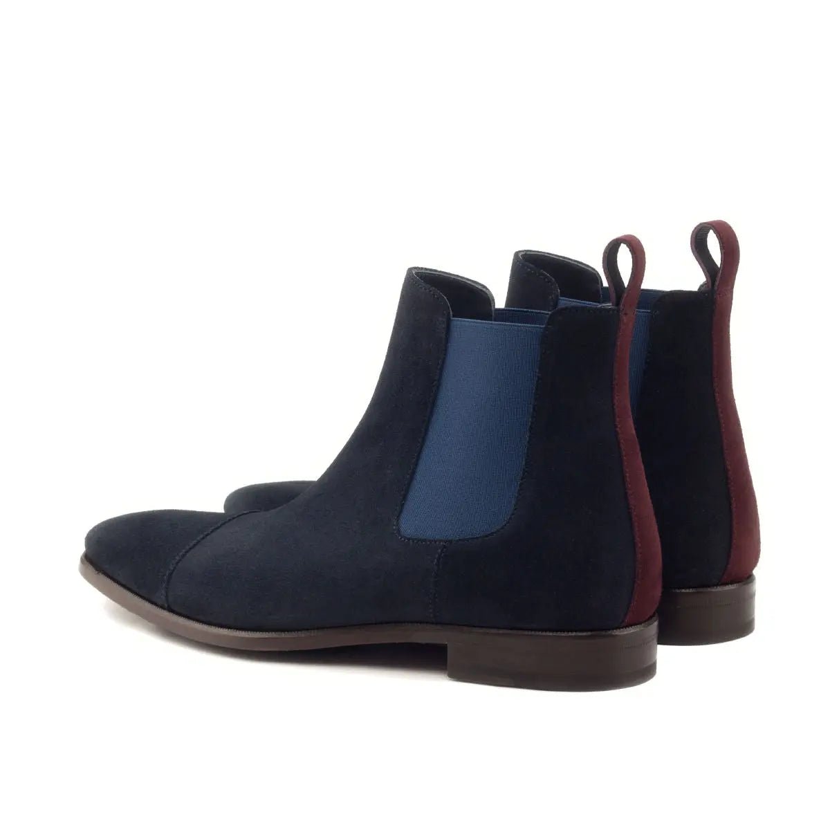 Volpa - Men's Navy Suede Chelsea Boot