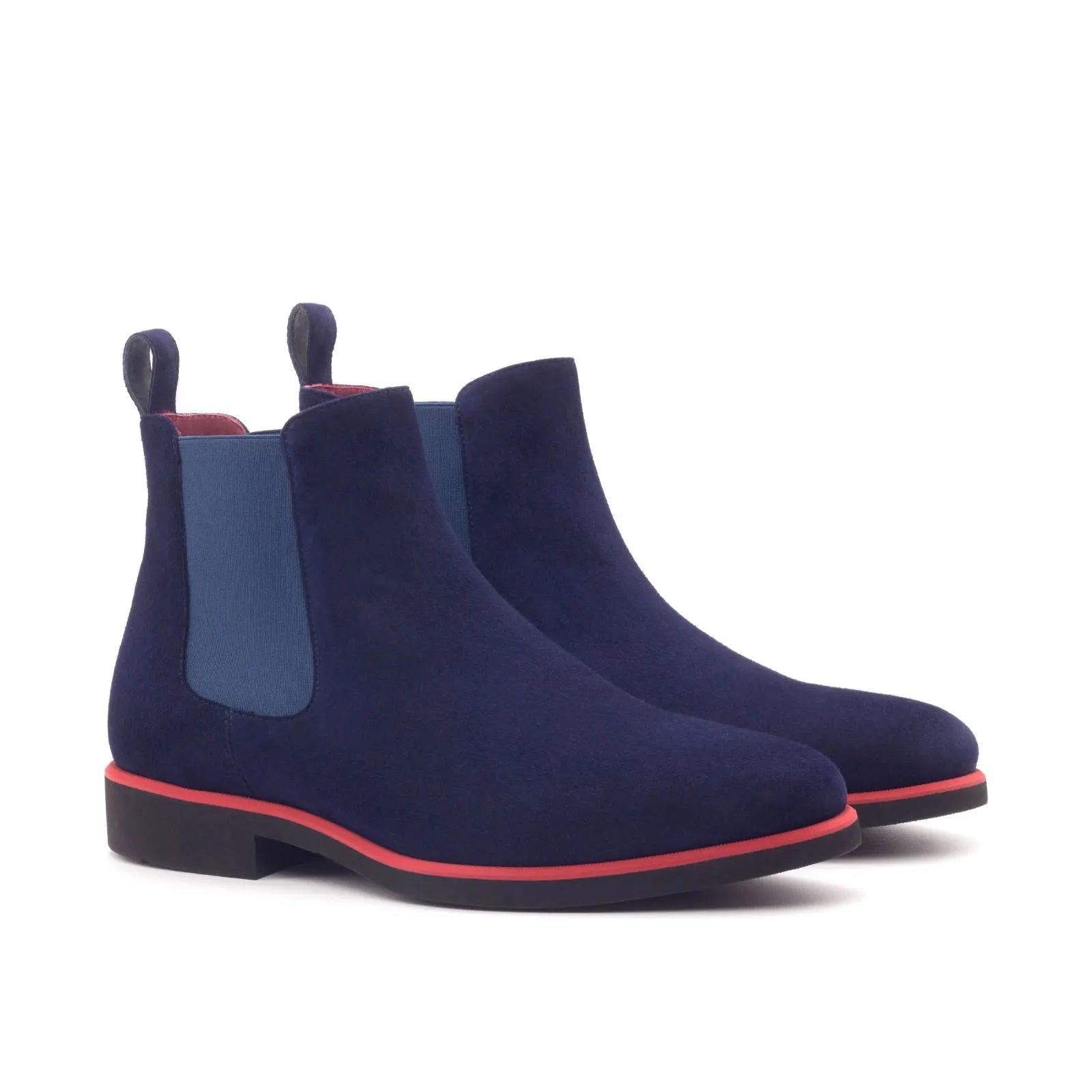 Volpa 2 - Men's Navy Suede Chelsea Boot