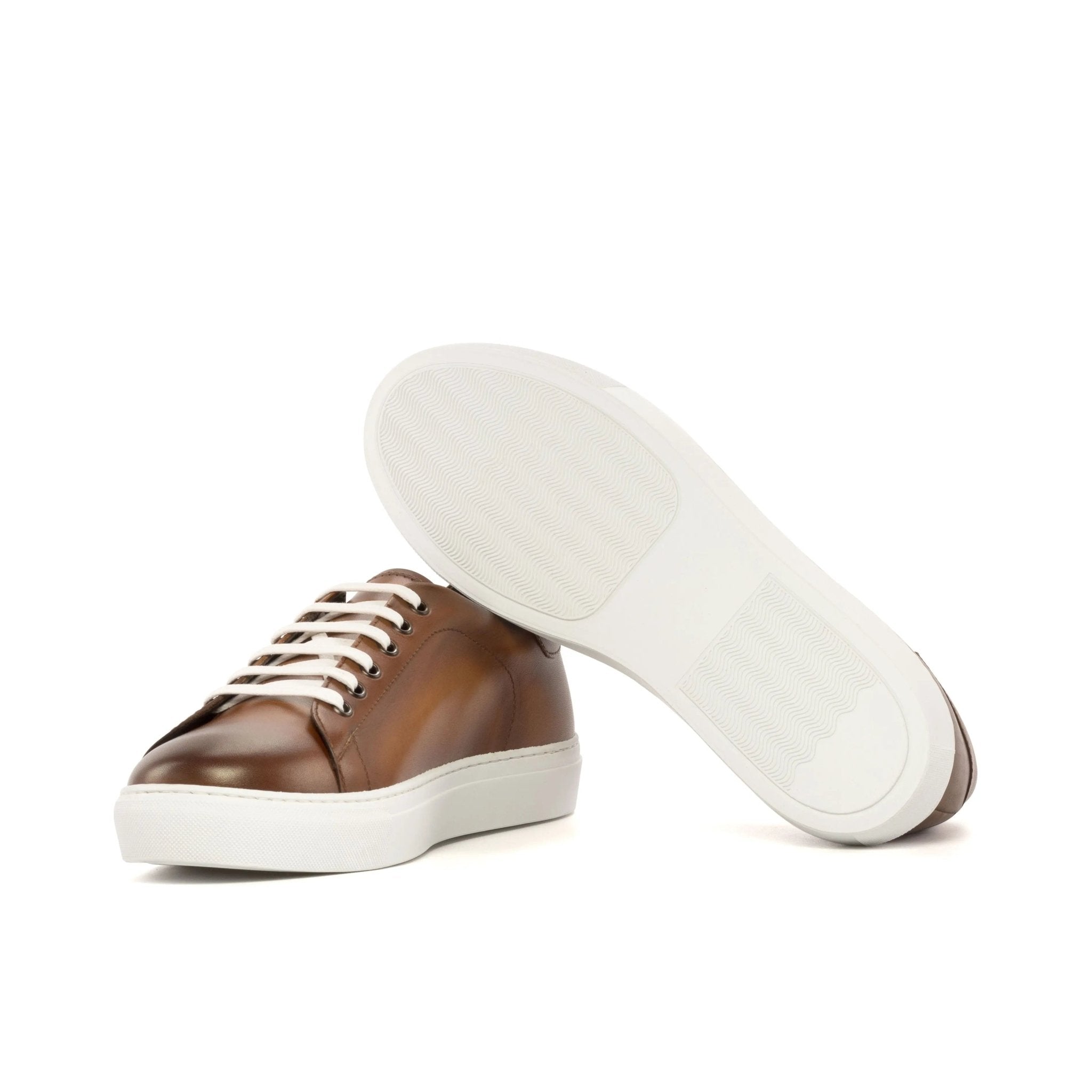 Dimaro - Men's Brown leather Sneakers/trainers