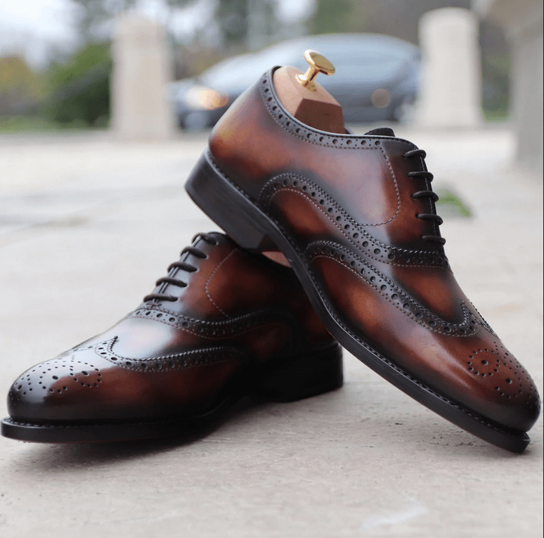 Ostino 2 - Handmade Leather Oxford dress shoes
