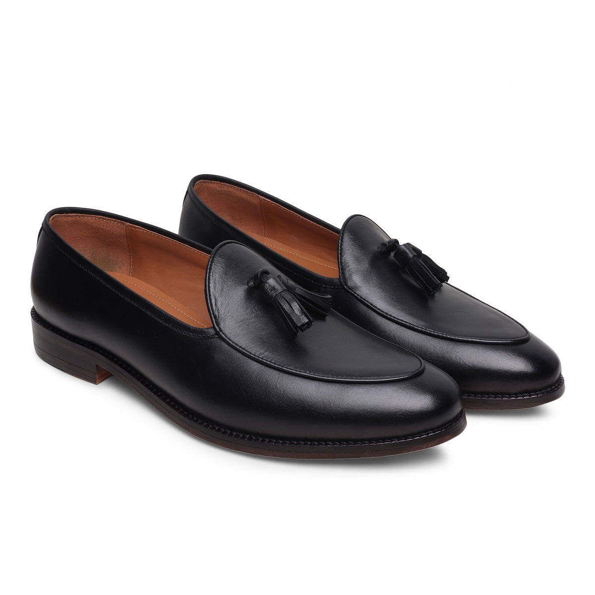 Lorenzo - Elegant Tassel Leather Loafers for men