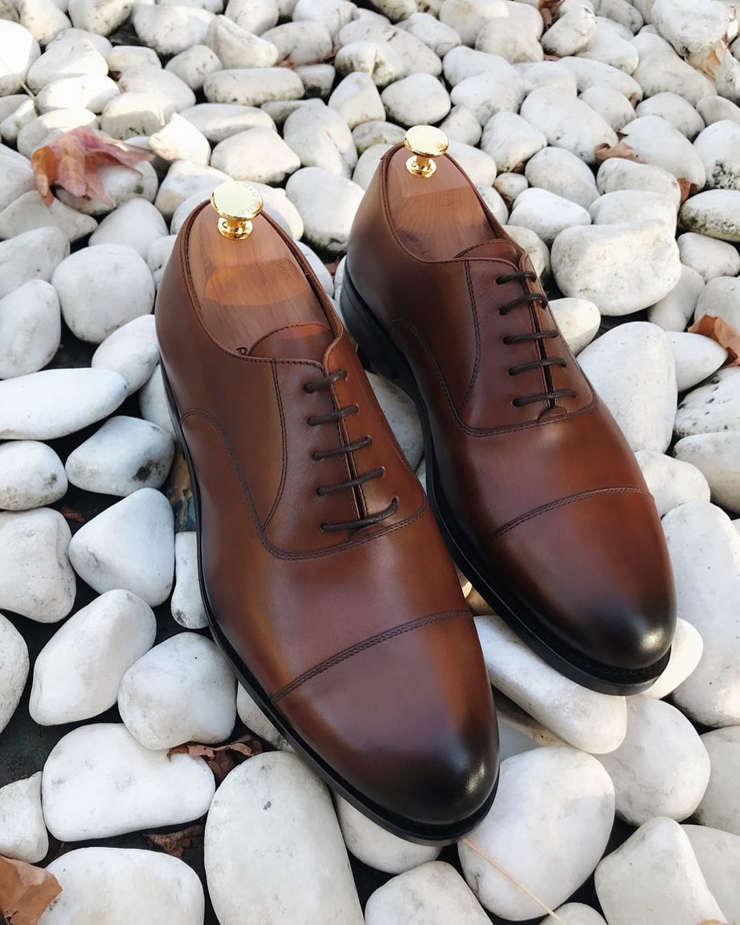 Sharra - Handmade Leather Oxford dress shoes with Leather Sole